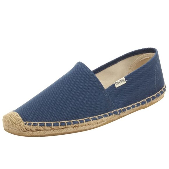 Soludos Men's Dali Canvas Slip on Espadrilles Navy Size 10 NEW - Picture 5 of 7